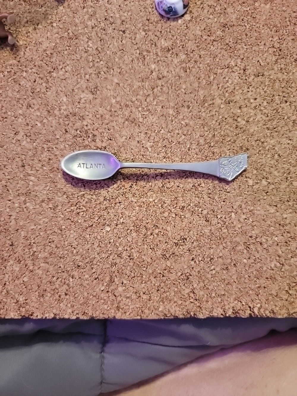 Atlanta/Georgia Souvenir American Pewter Collectible Spoon -